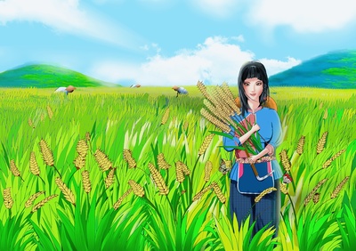 稻田深处，子与鱼的秘密写生